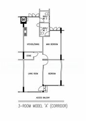 Blk 293 Tampines Street 22 (Tampines), HDB 3 Rooms #593777741